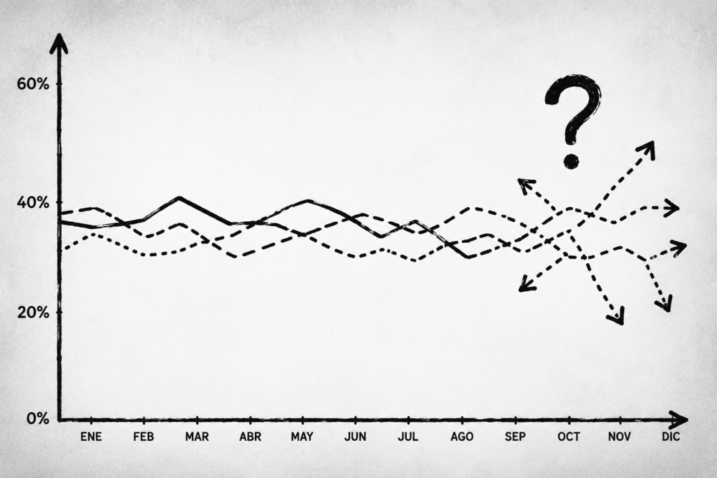 «Si seis campañas no mueven las encuestas, difícilmente moverán las urnas.»